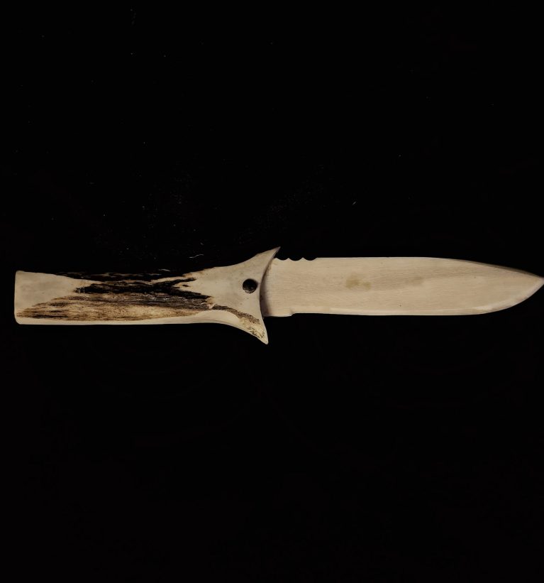 Coltello "Primal" in Osso e Palco - Deluxe - Modello Bowie