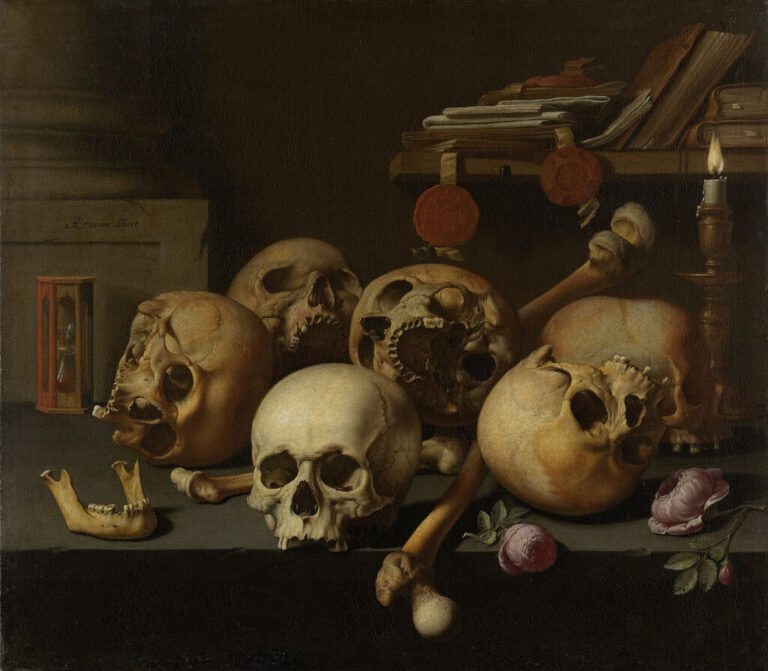 Candele consumate, fumo
Aelbert Jansz van der Schoor - Vanitas (1640-1672)