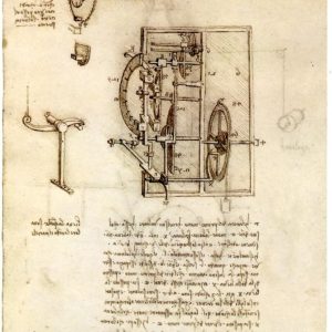 Meccanismo di orologio, (1495-1497), Leonardo da Vinci
